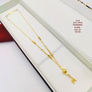 Designer and Stylish gold Chain For Women and Girls - DN -558