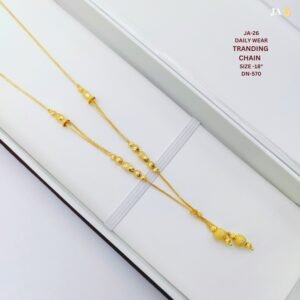 Designer and Stylish gold Chain For Women and Girls - DN -570