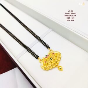 Elegant Short Mangalsutra  18" Inch -DN 539