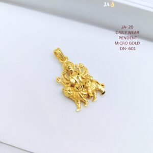 Micro Gold Plated Mata Rani Pendant - DN  601