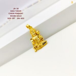 Micro Gold Plated Hanuman Ji Pendant -DN 603