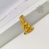 Micro Gold Plated Hanuman Ji Pendant -DN 604