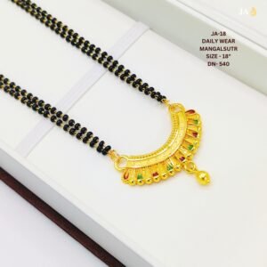 Elegant Short Mangalsutra  18" Inch -DN 540