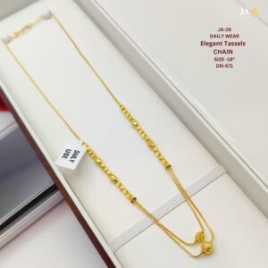 Designer and Stylish gold Chain For Women and Girls - DN -571