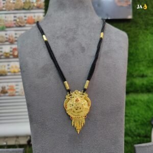 One Gram Gold Plated Party Wear Mangalsutra DN 1511