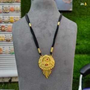 One Gram Gold Plated Party Wear Mangalsutra DN 1512