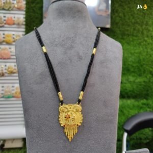 One Gram Gold Plated Party Wear Mangalsutra DN 1513