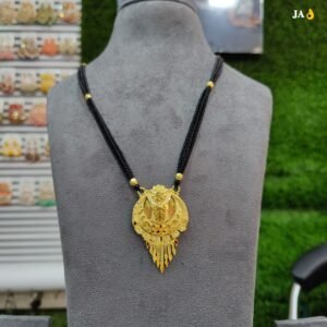 One Gram Gold Plated Party Wear Mangalsutra DN 1514