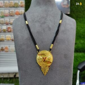 One Gram Gold Plated Party Wear Mangalsutra DN 1515