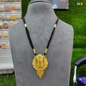 One Gram Gold Plated Party Wear Mangalsutra DN 1517