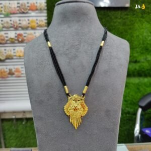 One Gram Gold Plated Party Wear Mangalsutra DN 1518