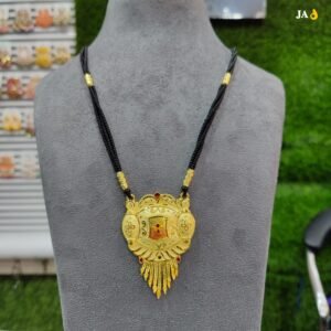 One Gram Gold Plated Party Wear Mangalsutra DN 1520