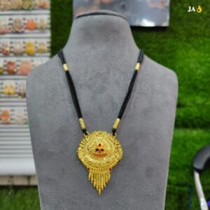 One Gram Gold Plated Party Wear Mangalsutra DN 1522