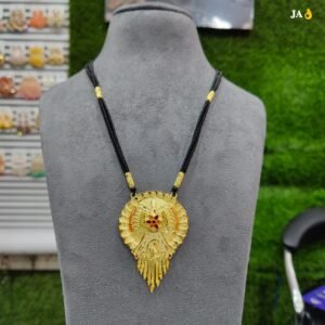 One Gram Gold Plated Party Wear Mangalsutra DN 1524