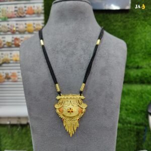 One Gram Gold Plated Party Wear Mangalsutra DN 1530