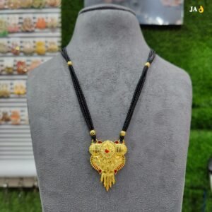 One Gram Gold Plated Party Wear Mangalsutra DN 1531