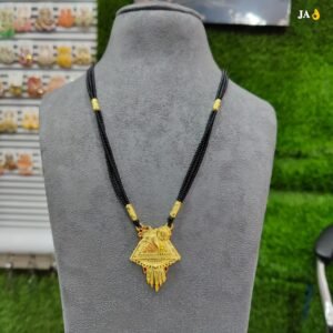 One Gram Gold Plated Party Wear Mangalsutra DN 1532