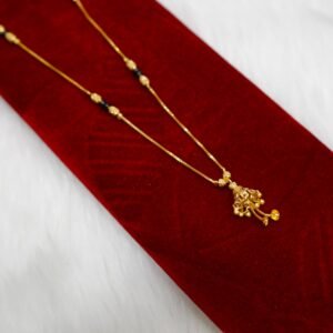 Micro Gold Plated Daily Wear Mangalsutra (18") - DN-1665