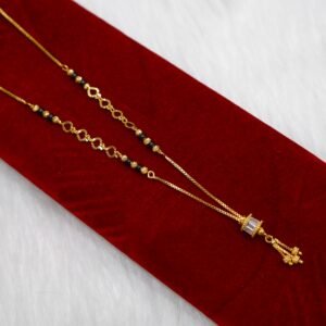 Micro Gold Plated Daily Wear Mangalsutra (18") - DN-1666