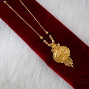 Micro Gold Plated Daily Wear Mangalsutra (18") - DN-1673