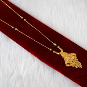Micro Gold Plated Daily Wear Mangalsutra (18") - DN-1674