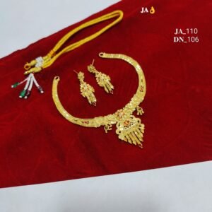 Gold Polish Necklace  DN-  106