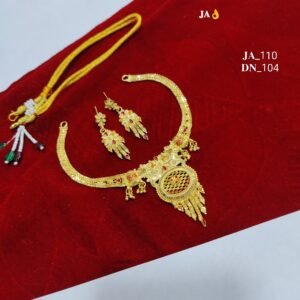 Gold Polish Necklace  DN-  104
