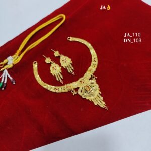 Gold Polish Necklace  DN-  103
