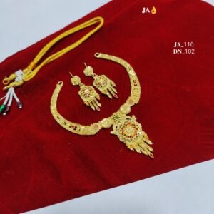 Gold Polish Necklace  DN-  102