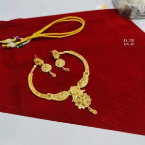 Gold Polish Necklace  DN-  99