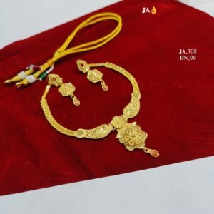 Gold Polish Necklace  DN-  98