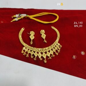 Gold Polish Necklace  DN- 89