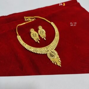 Gold Polish Necklace  DN- 87