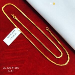 Premium Micro Gold Chain – Perfect for Daily Wear DN - 1565