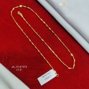 Premium Micro Gold Chain – Perfect for Daily Wear DN - 1573