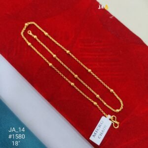 Premium Micro Gold Chain – Perfect for Daily Wear DN - 1580
