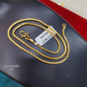Premium Micro Gold Chain – Perfect for Daily Wear DN - 1581
