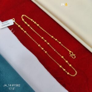 Premium Micro Gold Chain – Perfect for Daily Wear DN - 1582