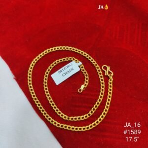 Premium Micro Gold Chain – Perfect for Daily Wear DN - 1589