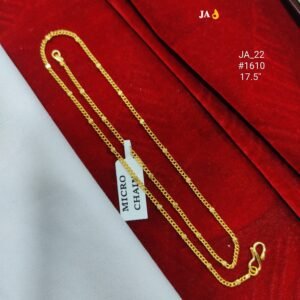 Premium Micro Gold Chain – Perfect for Daily Wear DN - 1610