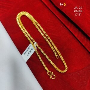 Premium Micro Gold Chain – Perfect for Daily Wear DN - 1609