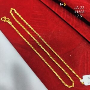 Premium Micro Gold Chain – Perfect for Daily Wear DN - 1608