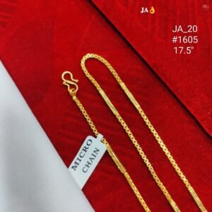 Premium Micro Gold Chain – Perfect for Daily Wear DN - 1605