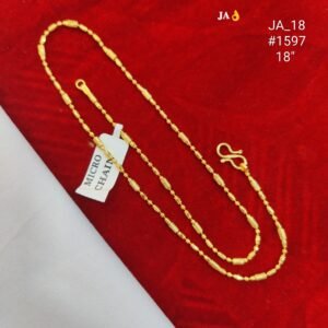 Premium Micro Gold Chain – Perfect for Daily Wear DN - 1597