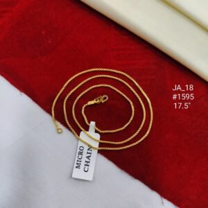 Premium Micro Gold Chain – Perfect for Daily Wear DN - 1595