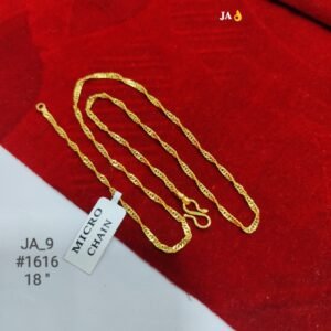 Premium Micro Gold Chain – Perfect for Daily Wear DN - 1616