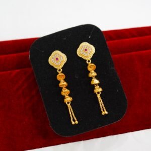 Stone-Studded Sui Dhaga Earrings DN-1679