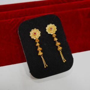 Stone-Studded Sui Dhaga Earrings DN-1680