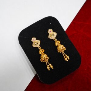 Stone-Studded Sui Dhaga Earrings DN-1683
