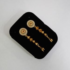 Stone-Studded Sui Dhaga Earrings DN-1689